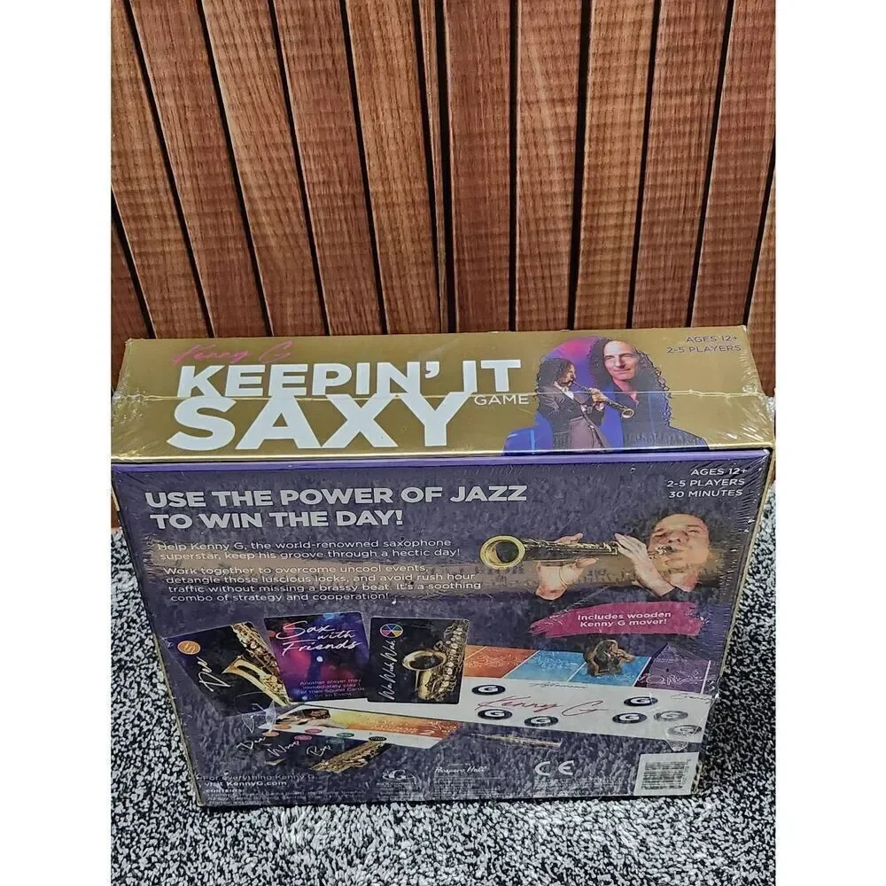 Kenny G Keepin' It Saxy Board Game #A73